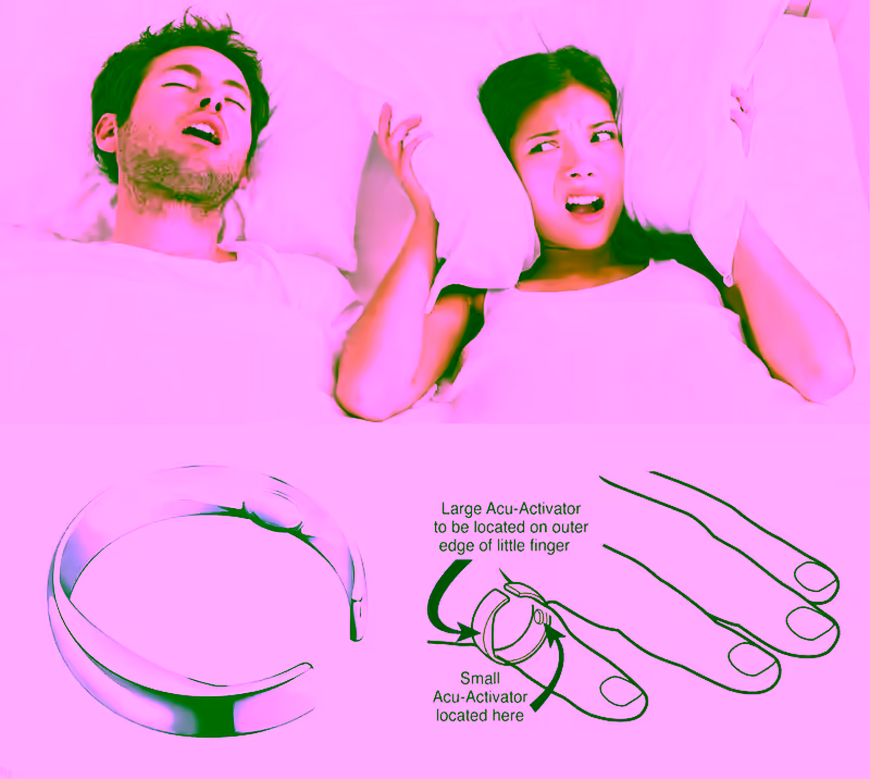 Natural Snoring Relief: How Acupressure Rings Improve Sleep